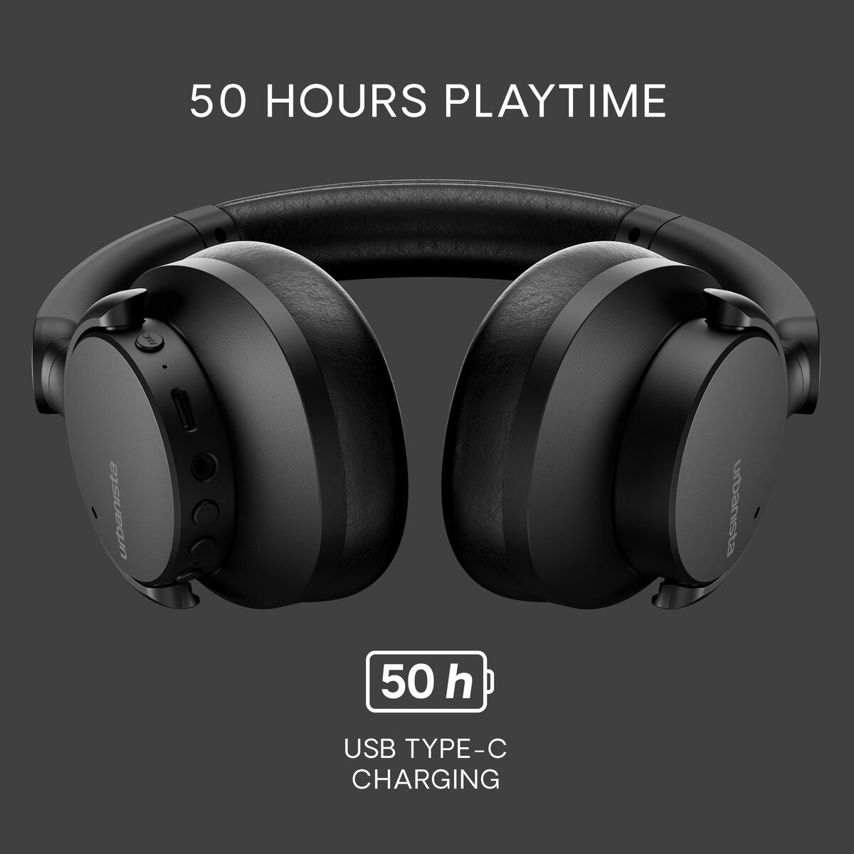 Casque audio Urbanista Valencia Noir Midnight black - K - Lina Shop