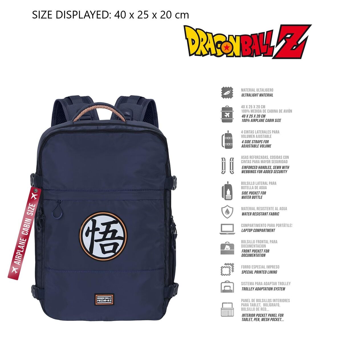 Sac à dos Multi - usage Dragon Ball Cabine - K - Lina Shop