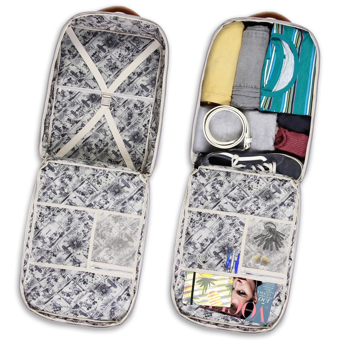 Sac à dos Multi - usage Mickey Mouse Kaki Cabine - K - Lina Shop