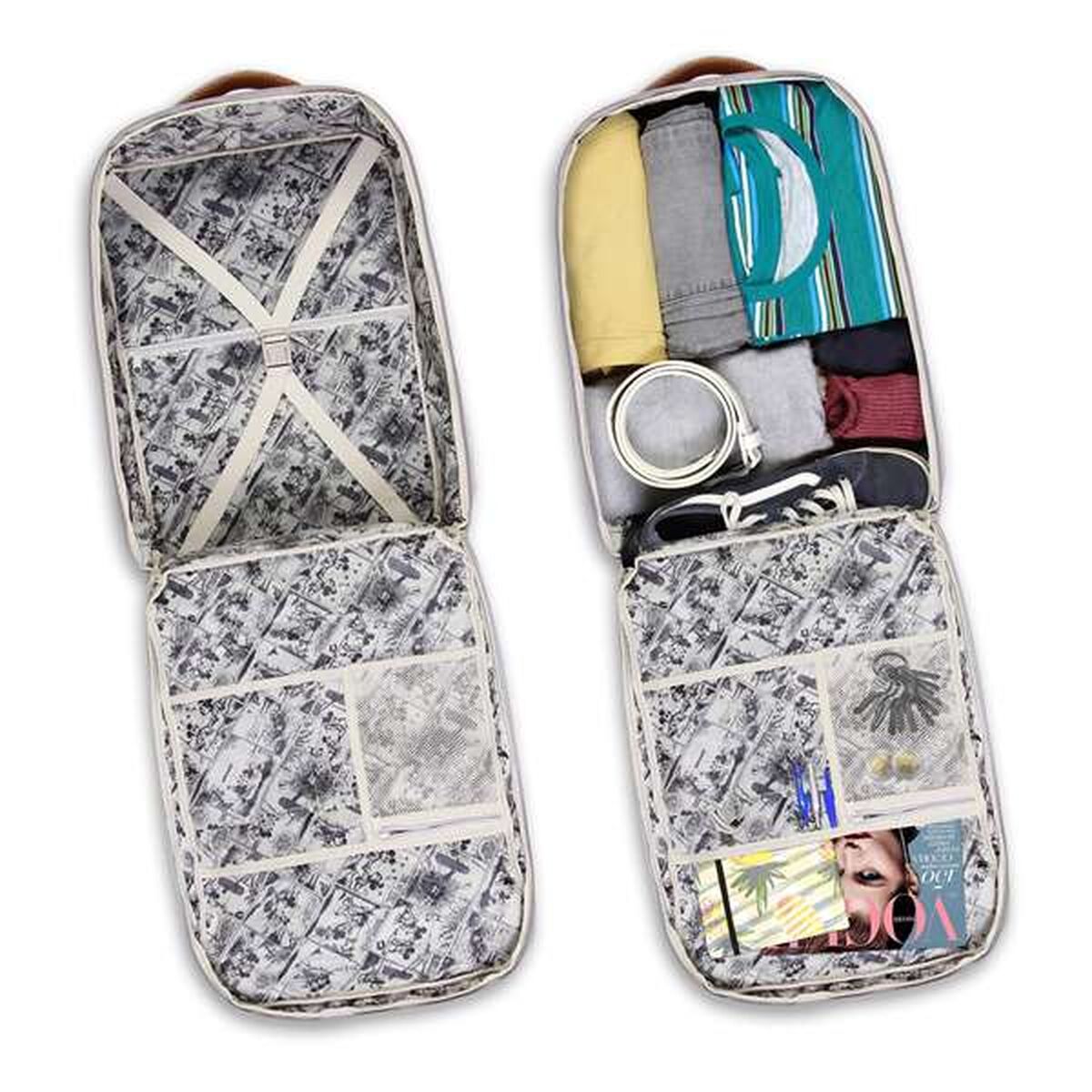 Sac à dos Multi - usage Mickey Mouse Kaki Cabine - K - Lina Shop