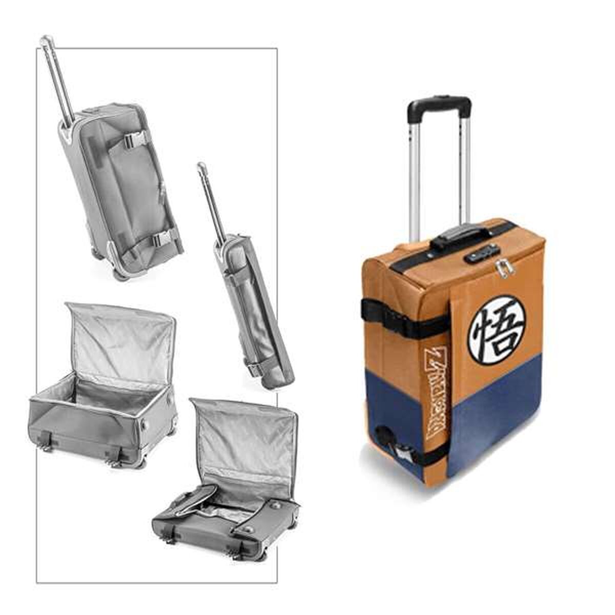 Valise cabine Dragon Ball - K - Lina Shop