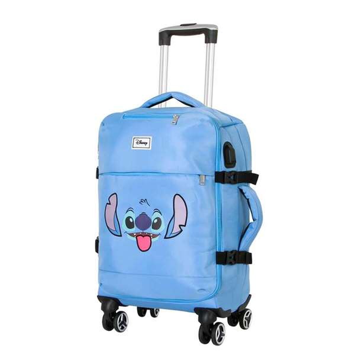 Valise cabine Lilo & Stitch Bleu - K - Lina Shop